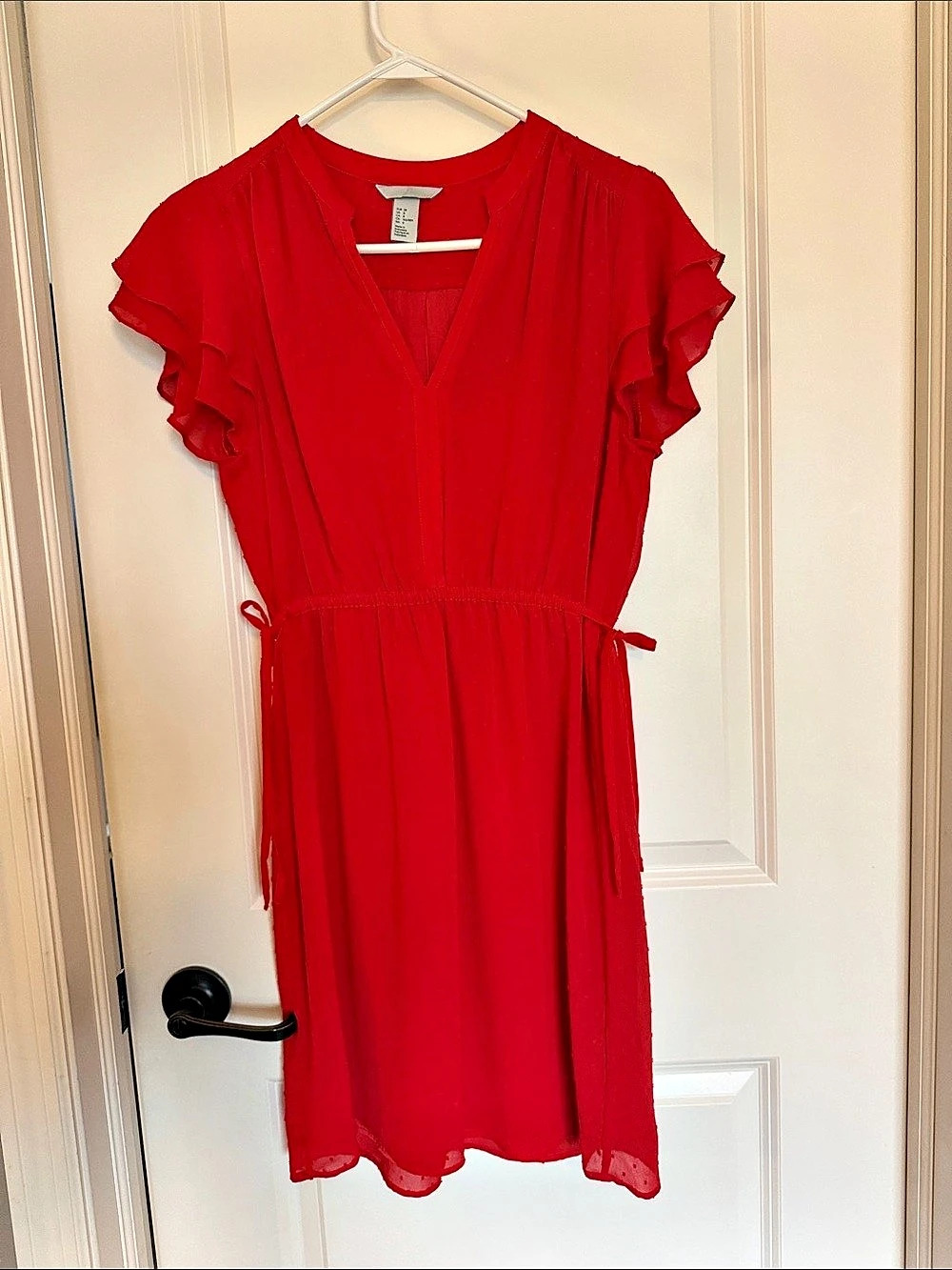 H&M Red Mini Dress Size Medium